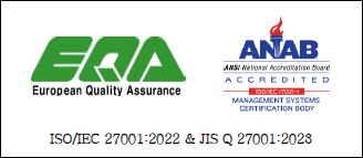 ISO/IEC 27001:2022 / JIS Q 27001:2023 認証（EQA / ANAB）